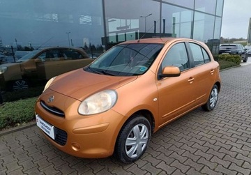 Nissan Micra IV Hatchback 5d 1.2 80KM 2011 Nissan Micra 1.2 80KM Salon PL Vat Marza Klimatyzacja El szyby lusterka, zdjęcie 2