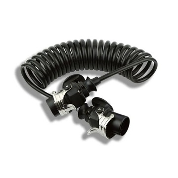 Спиральный кабель EBS ABS 7 PIN -трейлер трейлер TIR TIR 4M 24V
