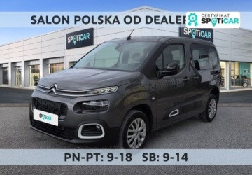 Citroen Berlingo III Osobowy M 1.2 PureTech 110KM 2023 Citroen Berlingo M 1.2 PureTech Feel SS N1 SalonPL FVat Od Reki 1.2