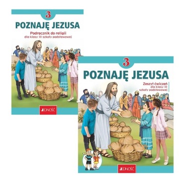 RELIGIA SP 3 POZNAJĘ JEZUSA PODRĘCZNIK + ĆWICZENIA JEDNOŚĆ