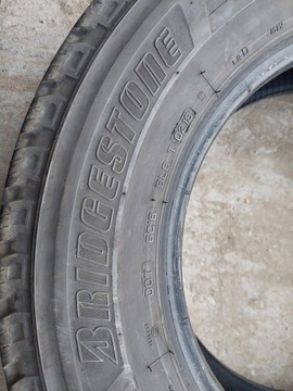 PIĘKNE OPONY LETNIE 215/70R15C BRIDGESTONE 2019r 4x7-7,5mm R661