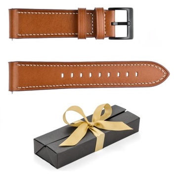 ELEGANCKI SKÓRZANY PASEK DO SAMSUNG GALAXY WATCH 4 5 6 40/42/43/44/45/46/47