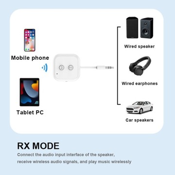 ZF-361 Bluetooth 5.3-передатчик-приемник для беспроводных наушников AirPods 2