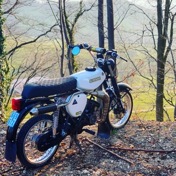 Глушитель PATEK RACING SIMSON S60-85 CROSS R JMP