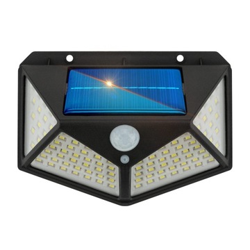 4x солнечные садовые фасадные лампы с датчиком