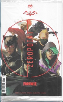 DC Batman / Zeropoint Komiks 1-3/2021 j.ang + Kody do gry Fortnite FOLIA