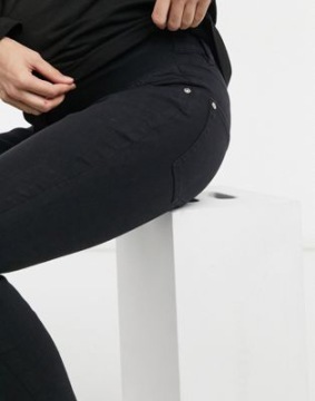 ЧЕРНЫЕ ДЖИНСЫ WEDNESDAY MATERNITY НА РЕЗИНКЕ 30 1ASF