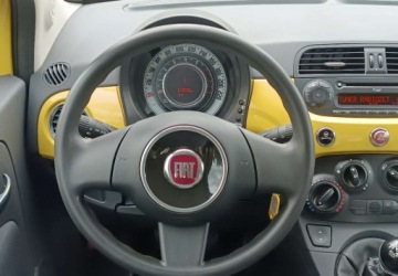 Fiat 500 II Hatchback 3d 1.2 69KM 2009 Fiat 500 Zarejestrowany - benzyna - bezwypadkowy - 113000 km 1.2 Benzyna, zdjęcie 21
