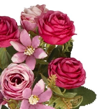 ИСКУССТВЕННЫЕ ЦВЕТЫ КАК ЖИВЫЕ РАСТЕНИЯ РОЗА БУКЕТ РОЗ