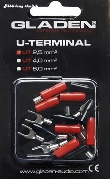 Gladen U-Terminal Z-T-U 10mm² konektory widełkowe