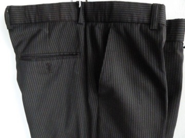 Spodnie męski garniturowe pas 88cm UK34/EUR44