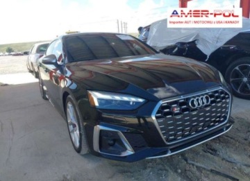 Audi A5 F5 2021 Audi S5 Coupe 2021, 3.0L, 4x4, PRESTIGE, od ubezpieczalni 3.0 Benzyna