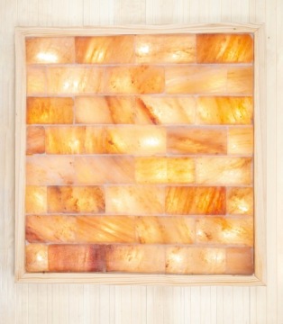 СОЛЯНАЯ ПАНЕЛЬ САУНА СВЕТИЛЬНИК ГИМАЛАЙСКИЙ КИРПИЧ 88x88