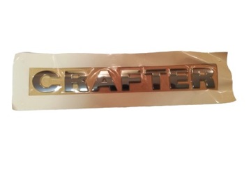 Napis CRAFTER emblemat na tylne drzwi VW Crafter