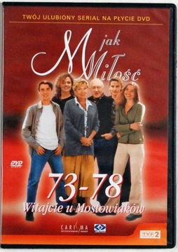 DVD M Jak Miłość - odc. 73 - 78