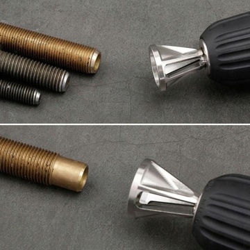 Metal external deburring tool