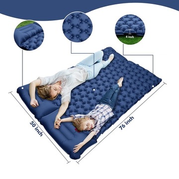 НАДУВНОЙ МАТРАС-КРОВАТЬ ДЛЯ СПАНИЯ В АВТОМОБИЛЕ АВТОКРЕСЛО НАСОС