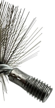 НАБОР ТРУБОЧИСТИТЕЛЯ ДЛЯ ЧИСТКИ ДЫМОХОДА 2,5 кг 15 м ШАРОВАЯ ВЕРЕВКА С ЩЕТКОЙ