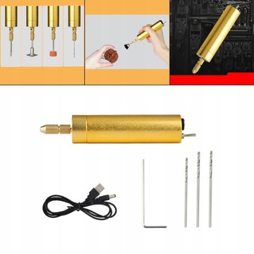 USB аккумуляторная электрическая ручная дрель