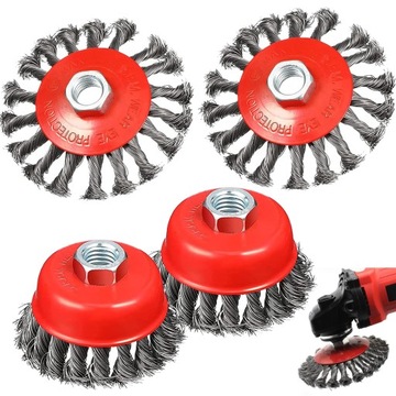 STALOWA SZCZOTKA DRUCIANA 3