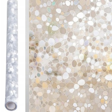 НАКЛЕЙКА НА ОКНО САМОКЛЕЯЩАЯСЯ БЕЗ КЛЕЯ 3D 60х200см