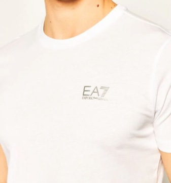 EA7 t-shirt 8NPT51 PJM9Z 0100 biały XXL