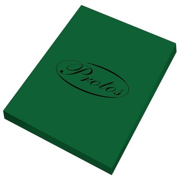 PAPIER KSERO A4 Protos 100 arkuszy 80g ZIELONY CIEMNY