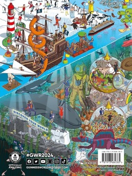 Книга рекордов Гиннеса 2024 (в твердом переплете)
