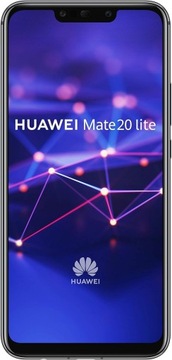 SMARTFON HUAWEI MATE 20 LITE CZARNY 4/64GB 3 LATA GWAR. + UBEZPIECZENIE