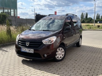 Dacia Dokker Van Facelifting 1.5 dCi 75KM 2017 Dacia Dokker 1,5 DCI Bezwypadkowy Znikomy gwarantowany przebieg Zarejest, zdjęcie 2