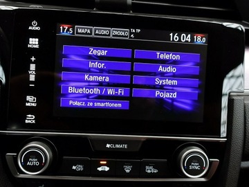 Honda Civic X Sedan 4d Facelifting 1.5 VTEC TURBO 182KM 2019 Honda Civic TYLKO 49tyś KM Kraj 1wł BEZWYP 182KM, zdjęcie 28