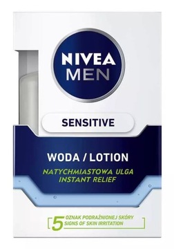 NIVEA MEN Woda po goleniu łagodząca SENSITIVE, 100 ml
