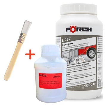 FORCH L237 KORROPLEX PREPARAT ANTYKOROZYJNY 250ml z PĘDZELKIEM ZESTAW