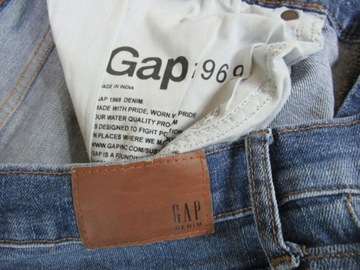 GAP ___ SKINNY WASH JEANS SPODNIE __ 38/32