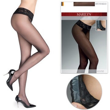 Marilyn EROTIC VITA BASSA 30 R5 koronka black