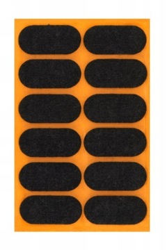 BASIC 5 mm PODKŁADKI FILCOWE czarne 20x44 mm meble