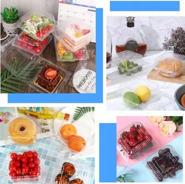 Пластиковые контейнеры для пищи, закрытые с ALI25C 164/148/82 10 ПК