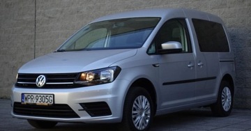 Volkswagen Caddy IV Kombi Maxi 2.0 TDI SCR BlueMotion Technology 102KM 2019 Volkswagen Caddy Salon Polska Cena Brutto I wl...