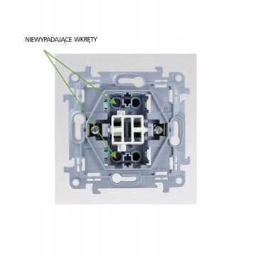 SIMON10 ŁĄCZNIK POJEDYNCZY Z PODŚWIETLENIEM CW1L.01/11 BIAŁY