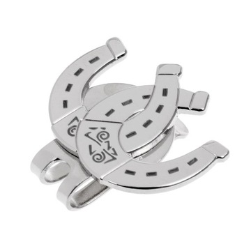 3 зажима для шляпы для гольфа с украшением в виде шарикового маркера