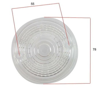 SIMSON MZ ETZ накладка на поворотник, белая ПОЛЬША