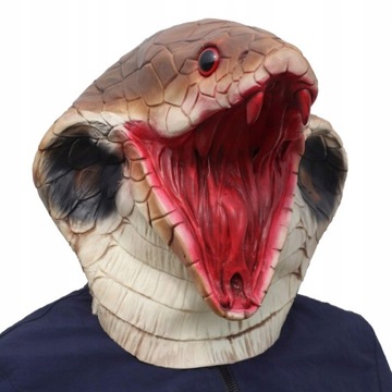 Maska Cobra kostium dla dzieci halloween wąż nowoś