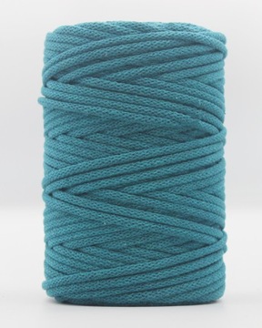 Makrama Sznurek PLECIONY 5 mm emerald 100 m