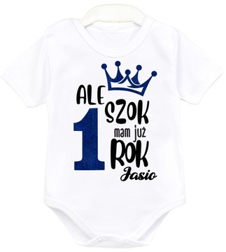 Body URODZINY Ale szok mam już rok imię r. 80