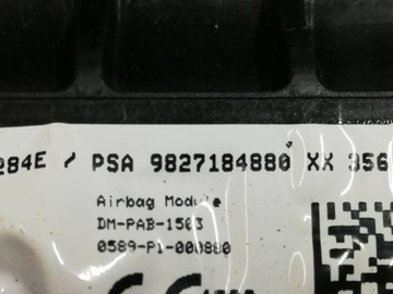 AIRBAG SPOLUJEZDCE CITROEN C3 AIRCROSS 9827184880