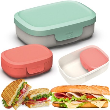 BergHOFF POJEMNIK LUNCHBOX ŚNIADANIÓWKA DO SZKOŁY PRACY ZESTAW 2 SZTUKI