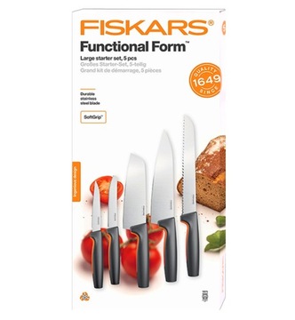 НАБОР FISKARS FF ИЗ 5 НОЖЕЙ СТАРТОВЫЙ НАБОР КОРОБКИ
