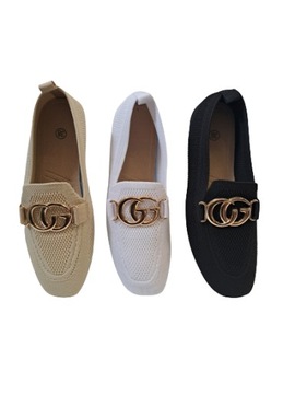 МОКАСИНЫ С ЗОЛОТЫМ ОТДЕЛЕНИЕМ 2811 БЕЖЕВЫЙ РАЗМЕР. 40