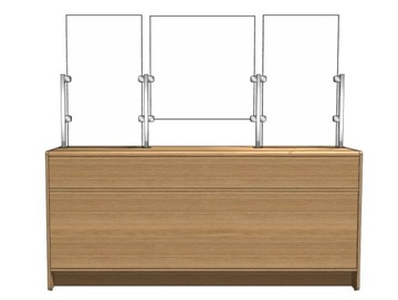 Стойки для антивирусного чехла, 70 см.