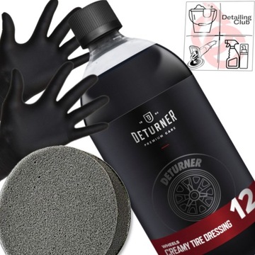 Deturner Creamy Tire Dressing Opony Z Kwarcem 1L
